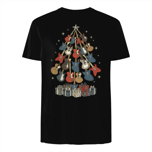 Christmas Guitar Retro Gifts
