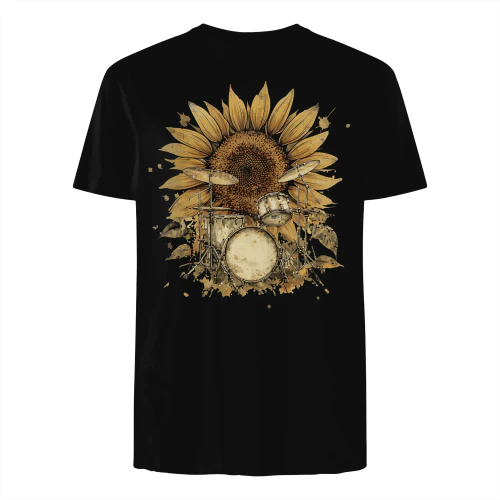 Drum Sunflower Vintage