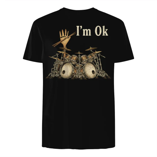 Drum I_m Ok Wooden Hand