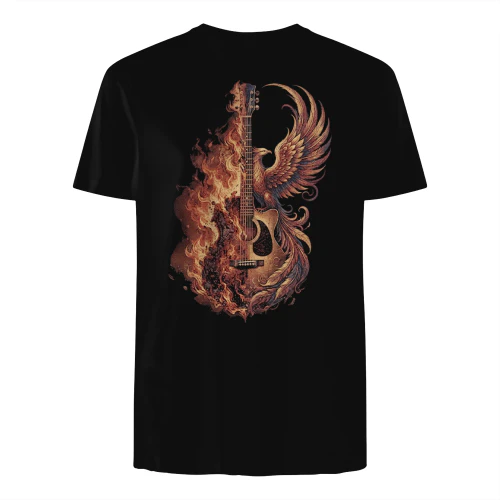 Guitar Phoenix Fire Acoustic Guitar