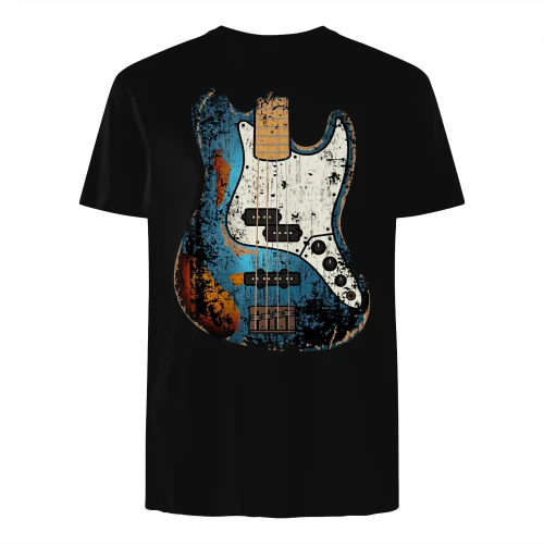 Bass Vintage Blue Distressed