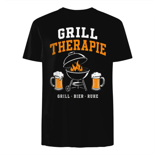 Grill Therapie | Grill · Bier · Ruhe 