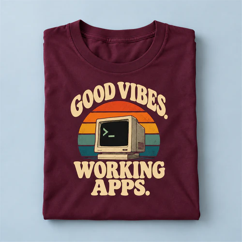 Good Vibes - Working Apps - Retro Computer