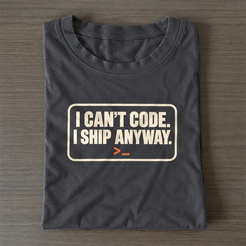 I Can't Code - I Ship Anyway
