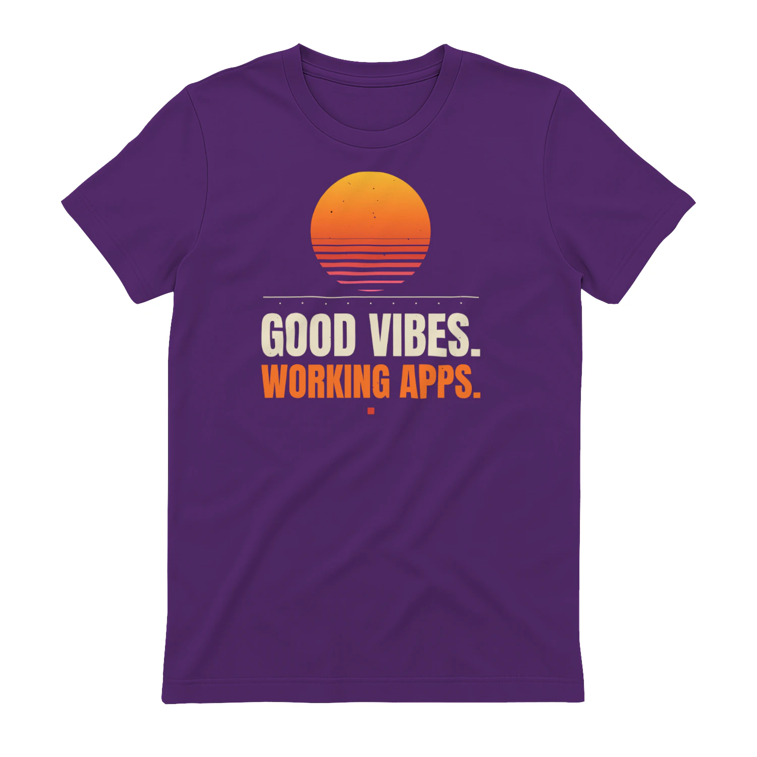 Good Vibes - Working Apps - Sunset