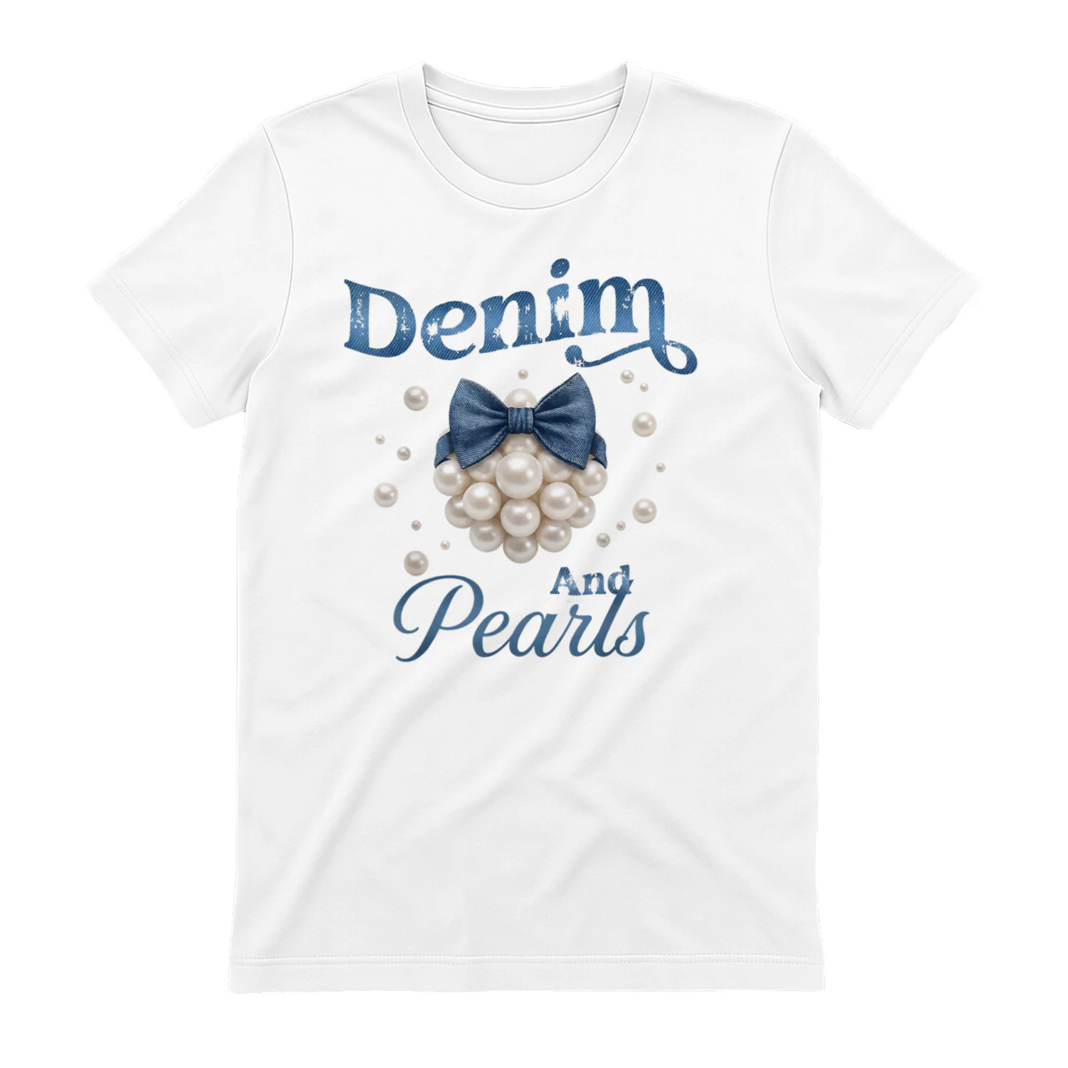 Denim and Pearls Western Cowgirl 