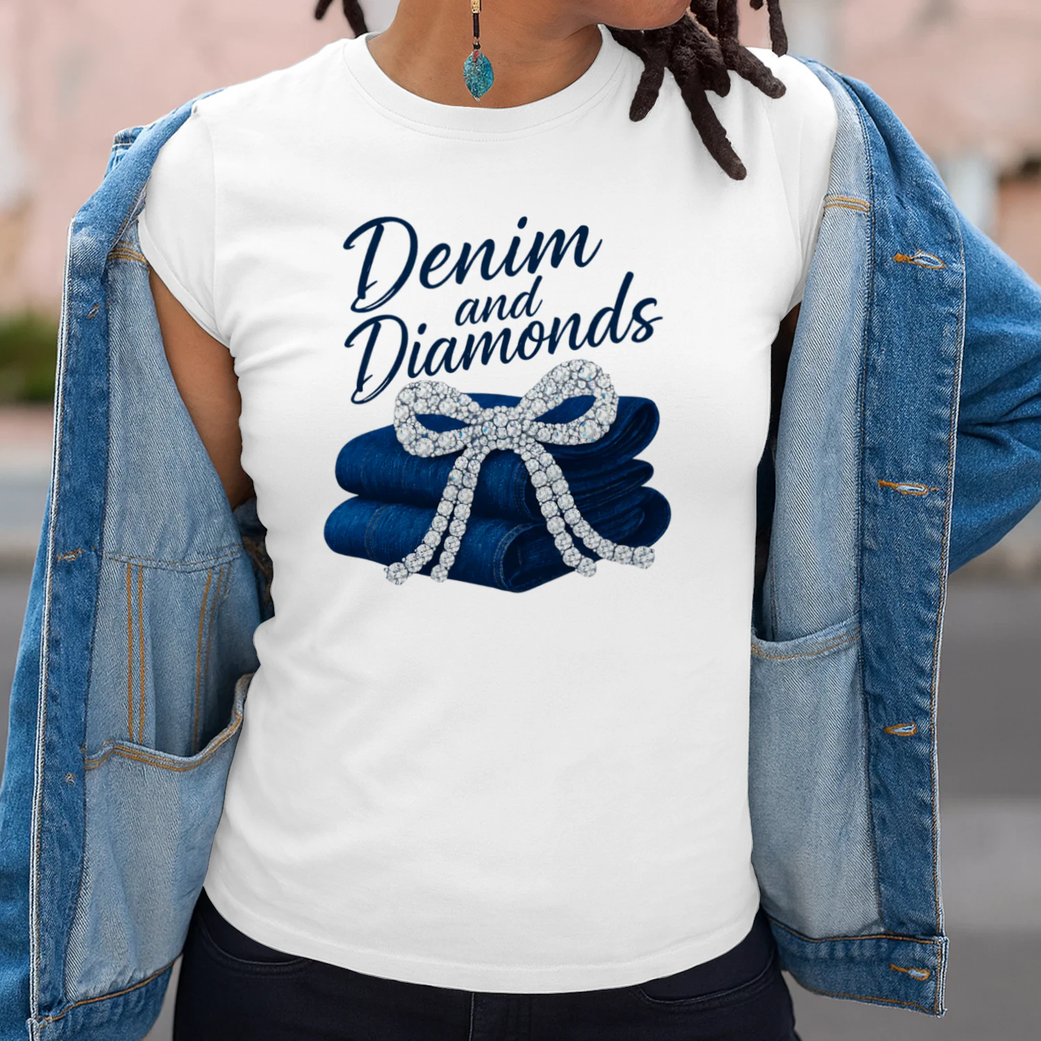 Denim and Diamonds Western Cowgirl 