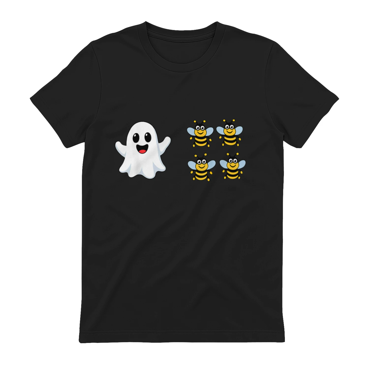 Cute Ghost and Bees Halloween 