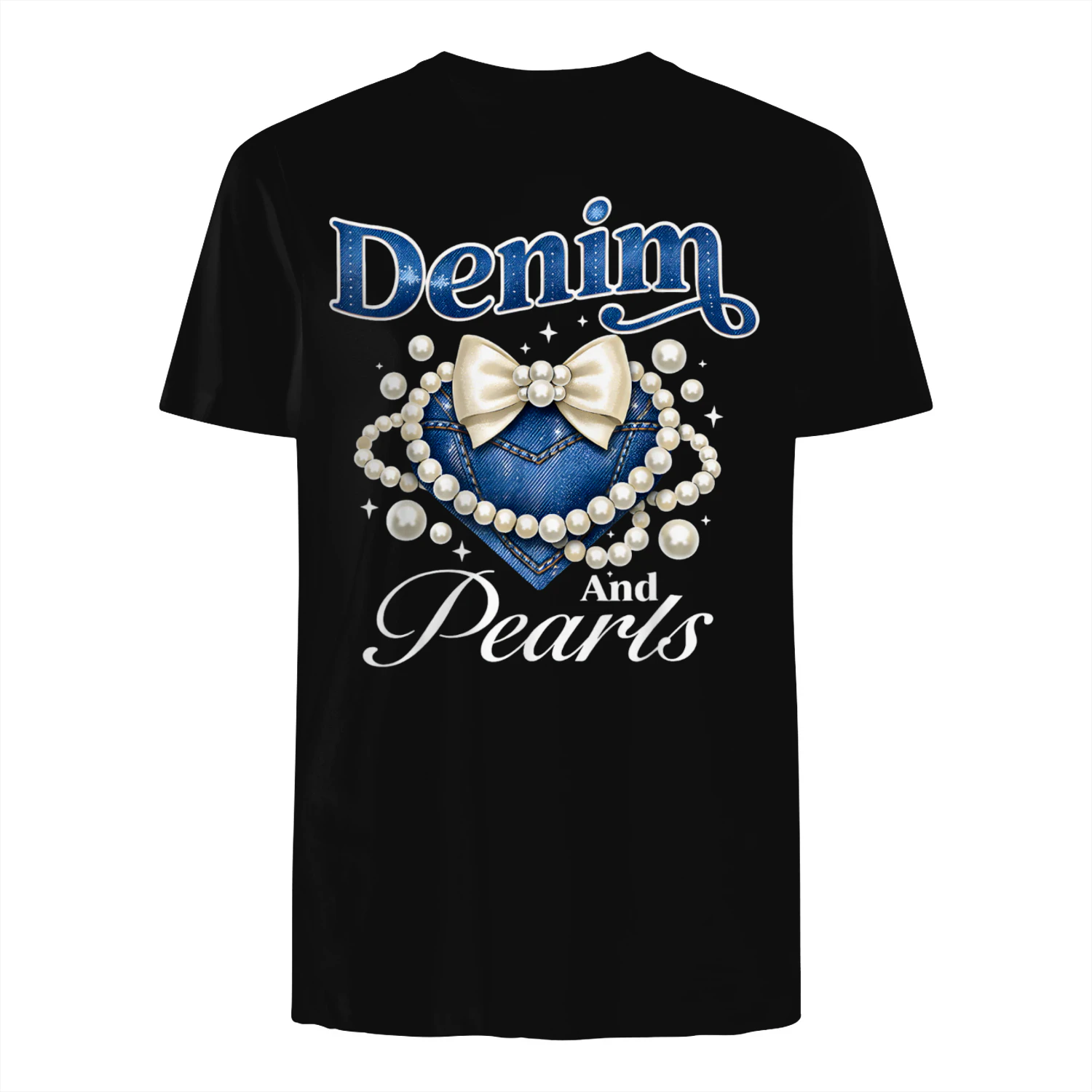 Denim and Pearls Western Cowgirl 