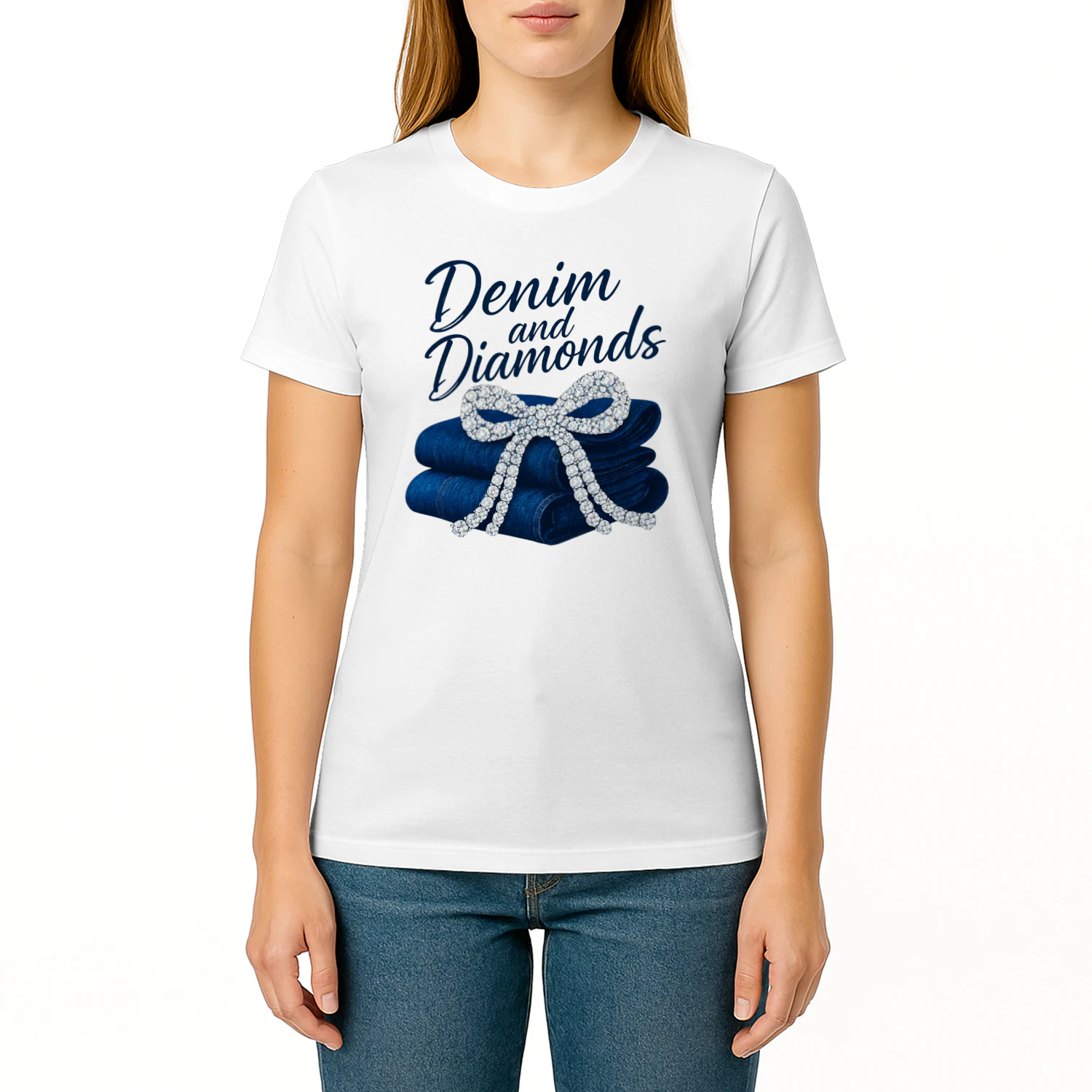 Denim and Diamonds Western Cowgirl 