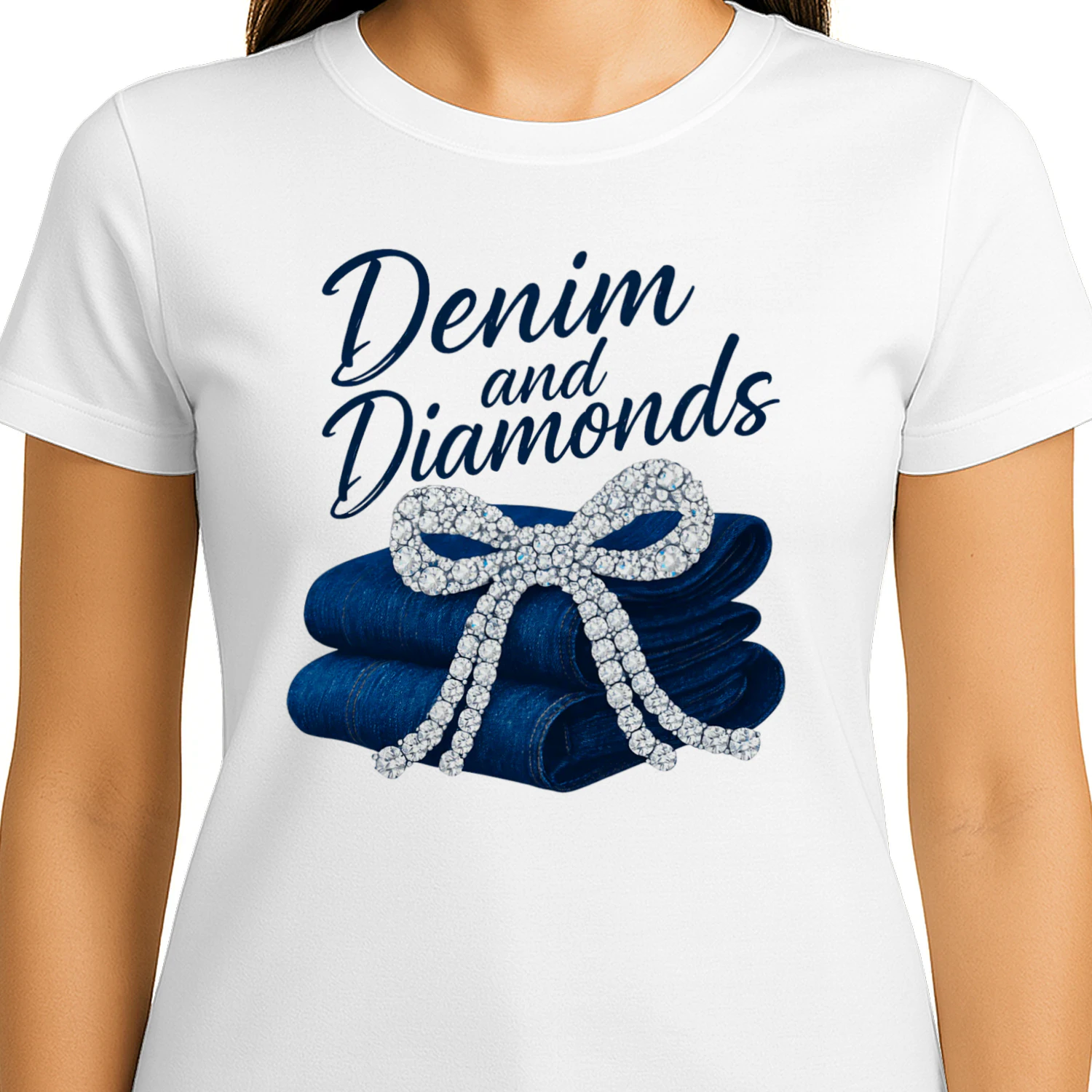 Denim and Diamonds Western Cowgirl 