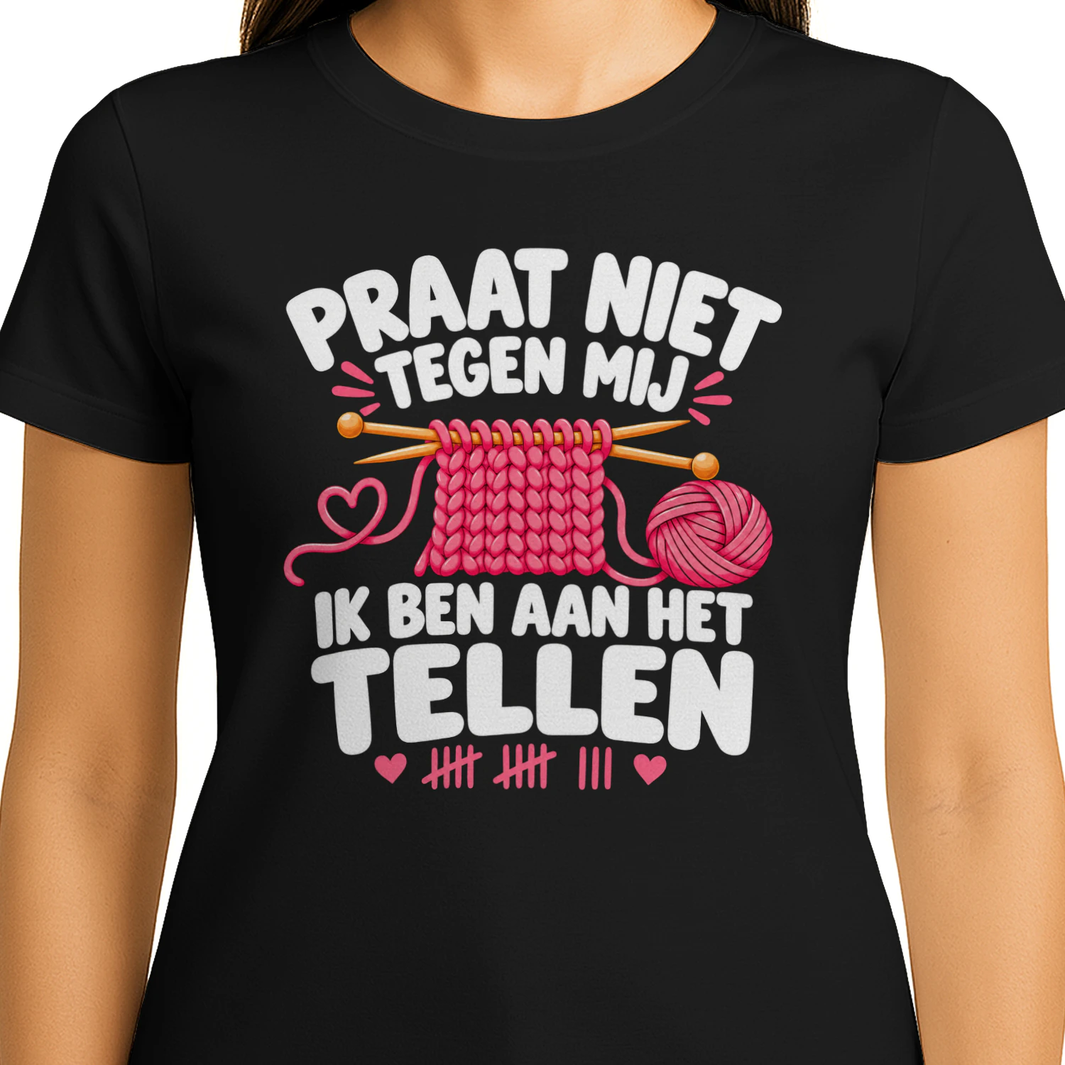 PRAAT NIET TEGEN ME IK BEN AAN HET TELLEN