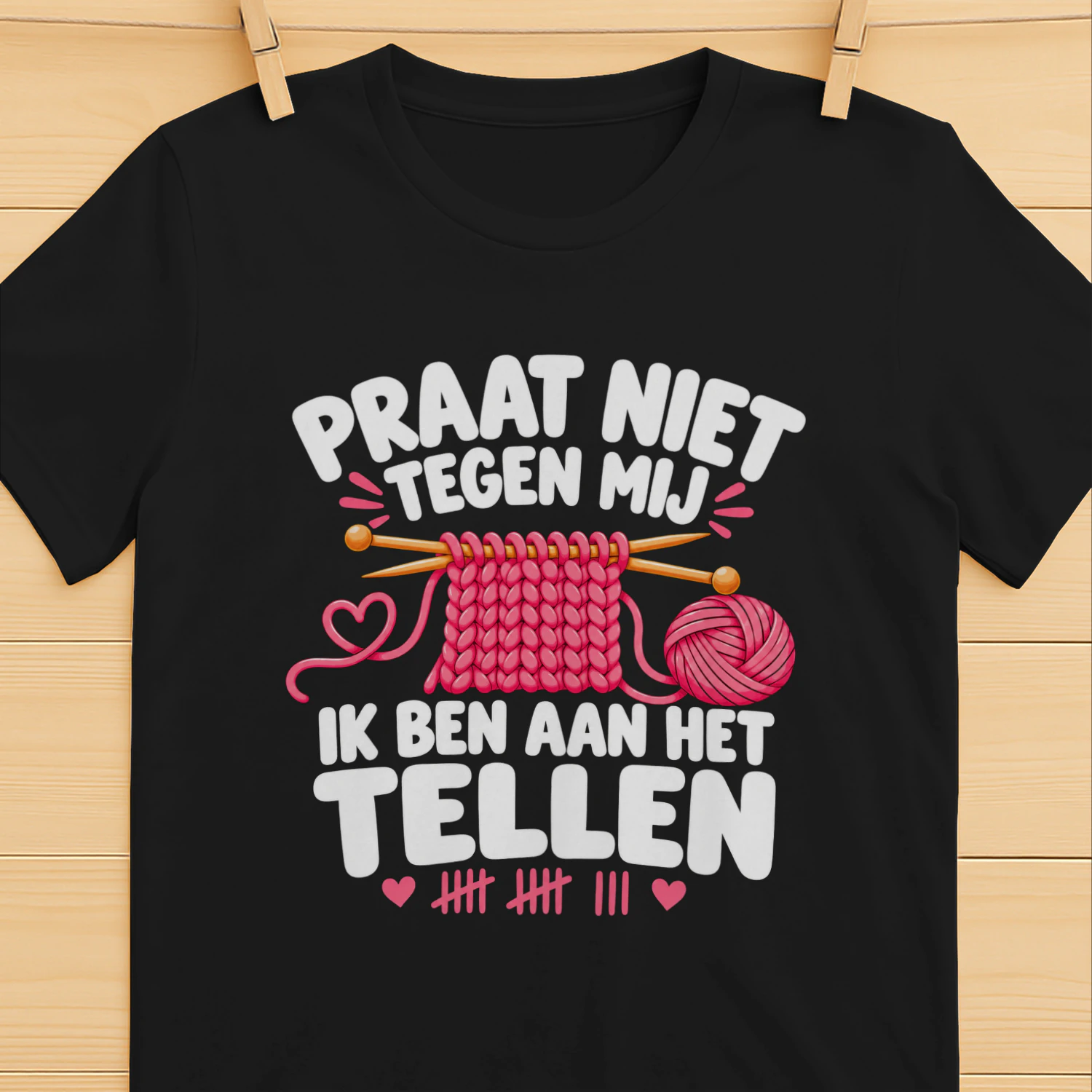 PRAAT NIET TEGEN ME IK BEN AAN HET TELLEN