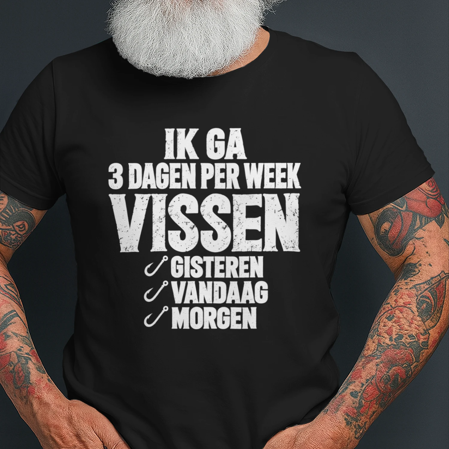 IK GA 3 DAGEN PER WEEK VISSEN