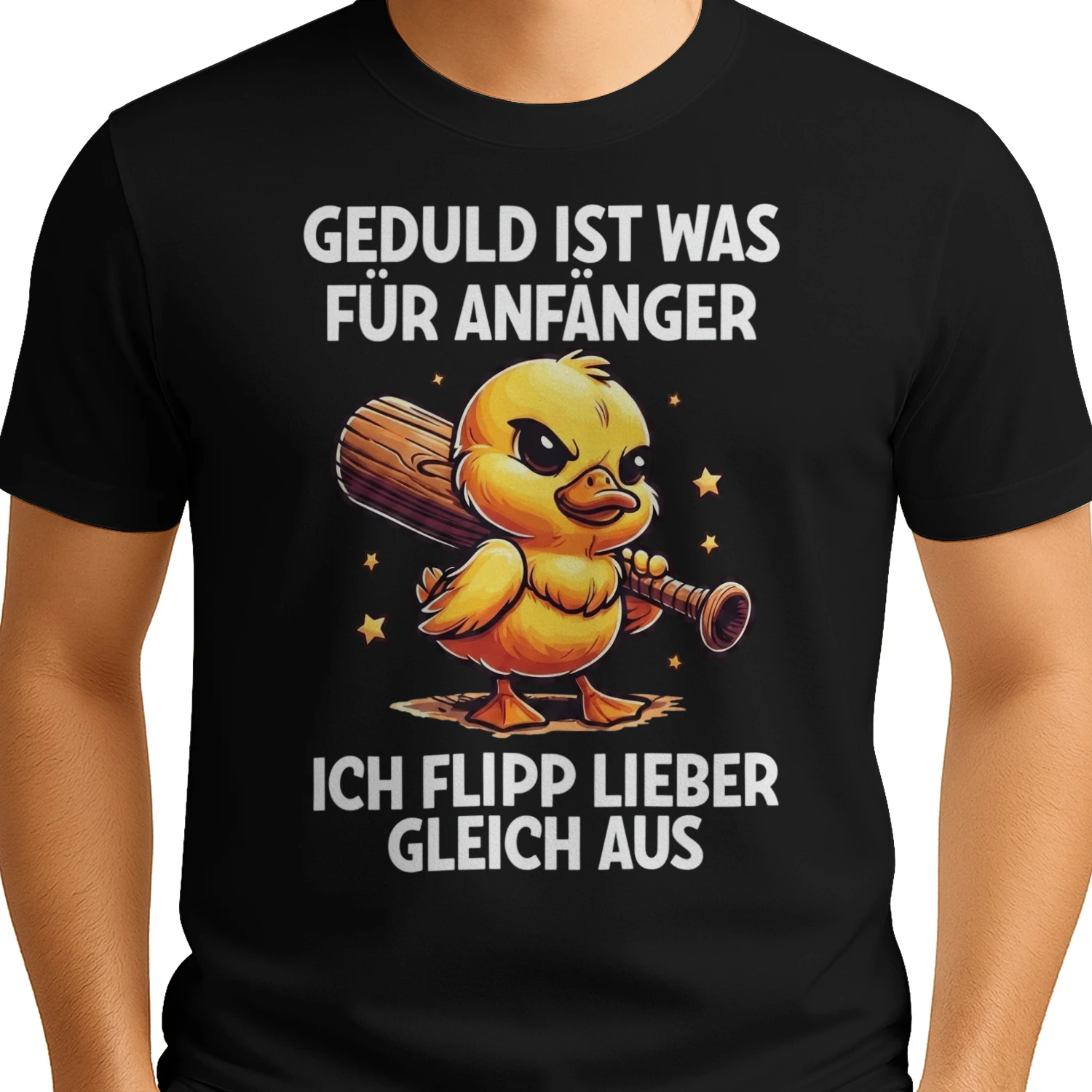 Geduld Ist Fur Anfanger Ich Flipp Ggleich Aus Ente Witzig
