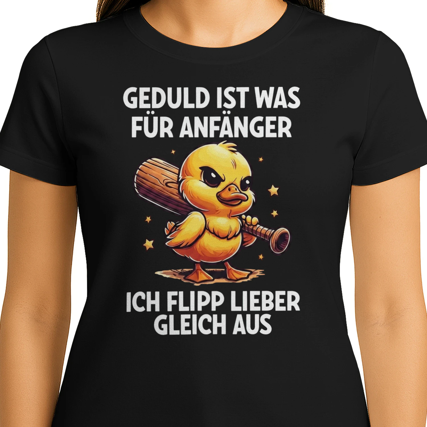 Geduld Ist Fur Anfanger Ich Flipp Ggleich Aus Ente Witzig