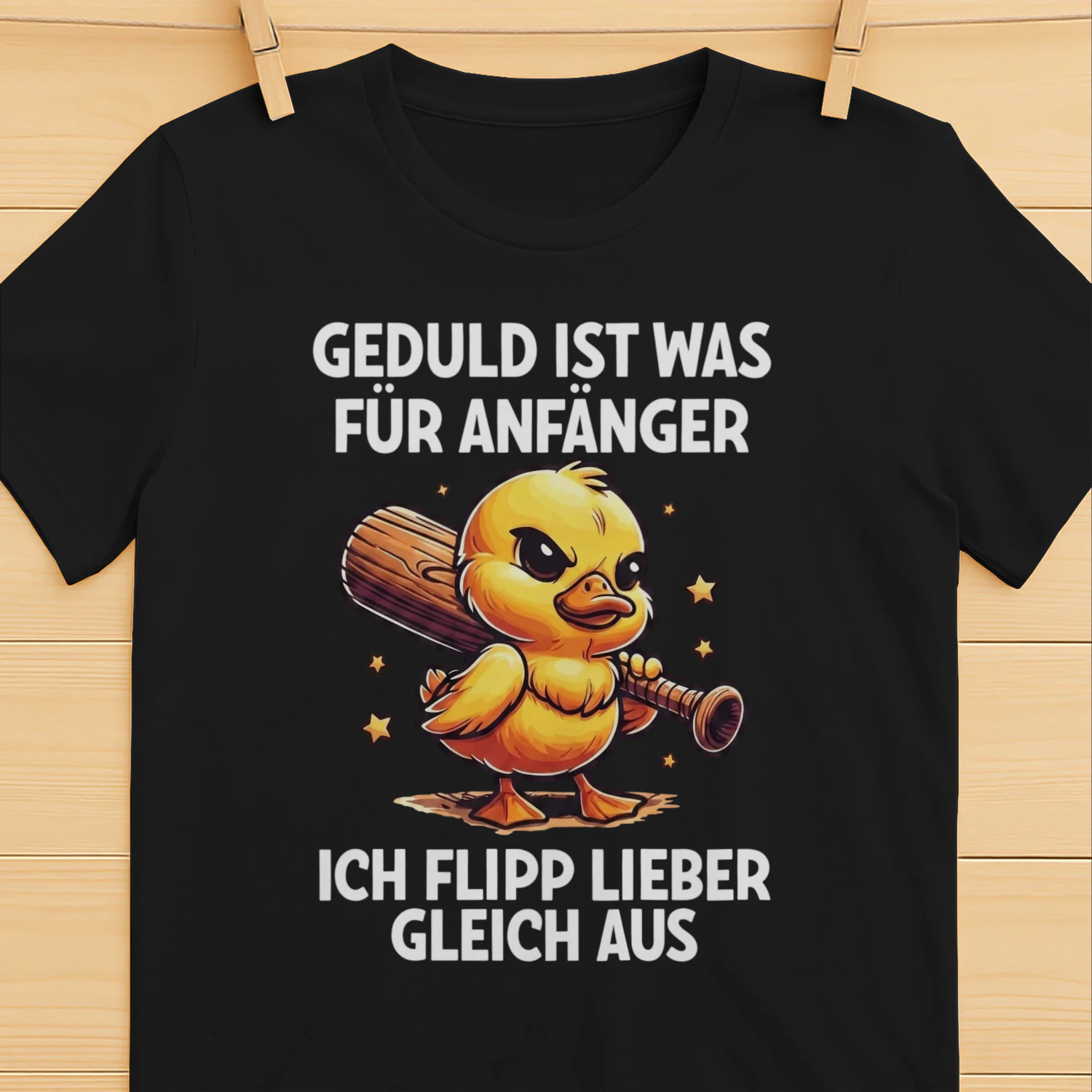 Geduld Ist Fur Anfanger Ich Flipp Ggleich Aus Ente Witzig