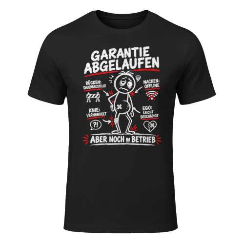 Garantie Abgelaufen – Lustiges Herren T-Shirt
