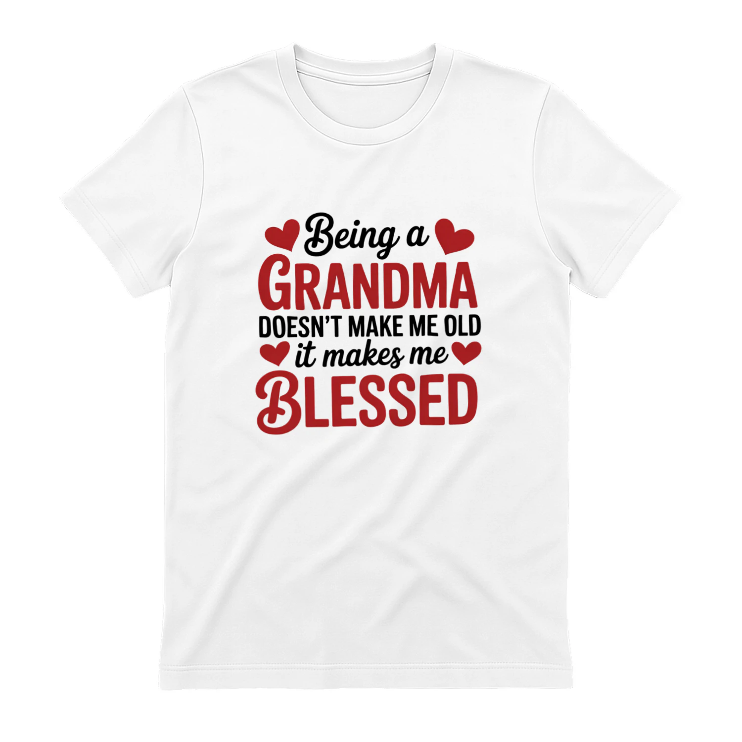 🔥 Being a Grandma = Blessed  Being a grandma doesn’t mean getting old, it means being BLESSED ❤️