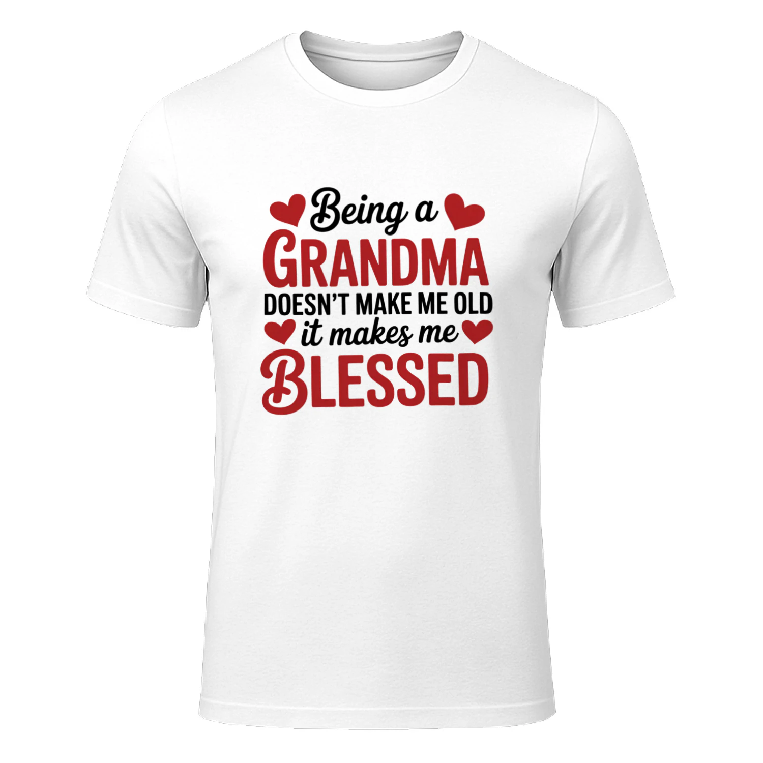 🔥 Being a Grandma = Blessed  Being a grandma doesn’t mean getting old, it means being BLESSED ❤️
