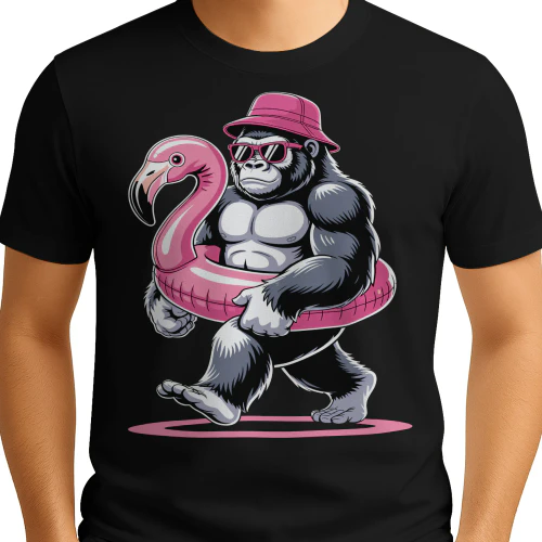 Cool Beach Gorilla Vacation