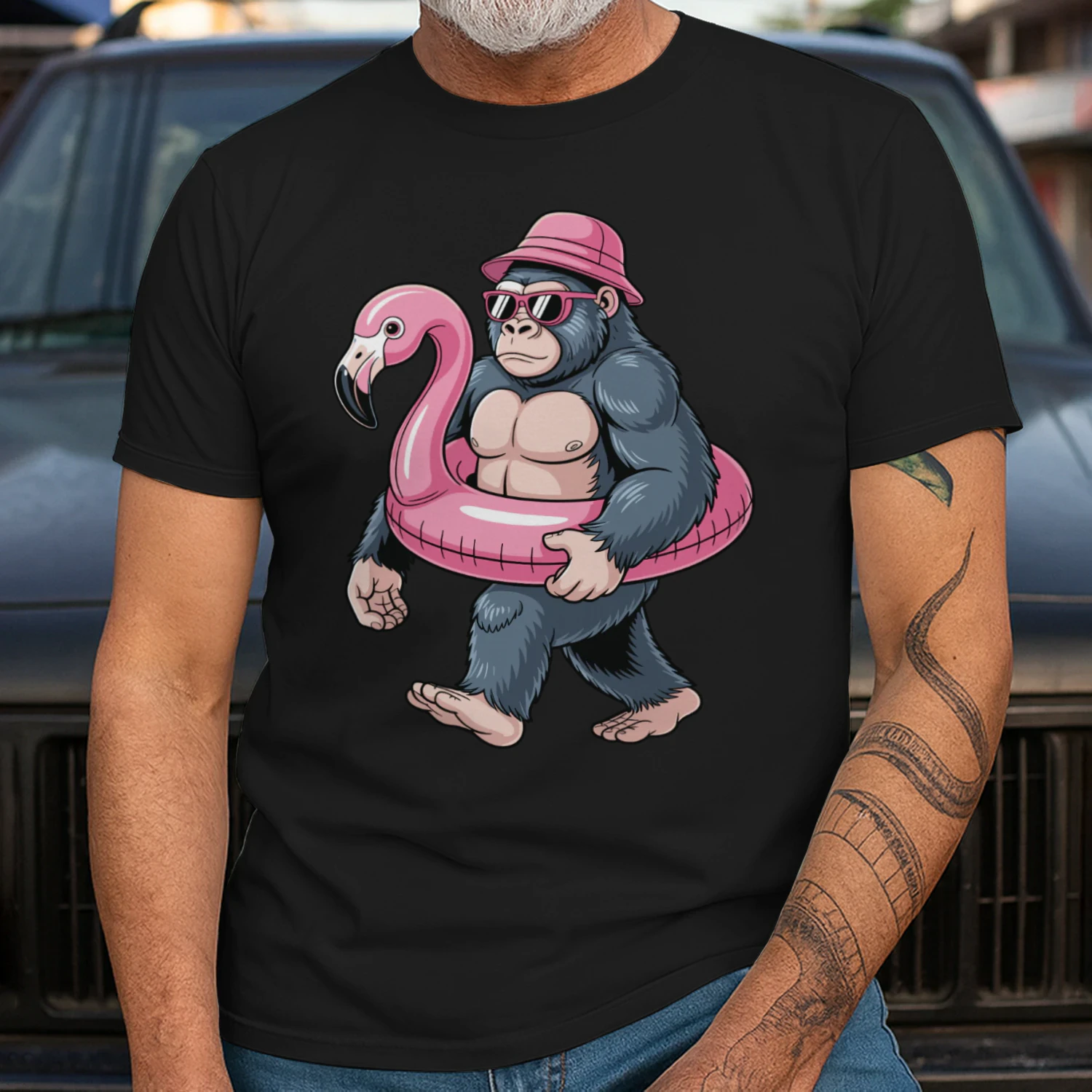Cool Gorilla Tropical Vacation | Funny Ape Beach & Cruise Outfit
