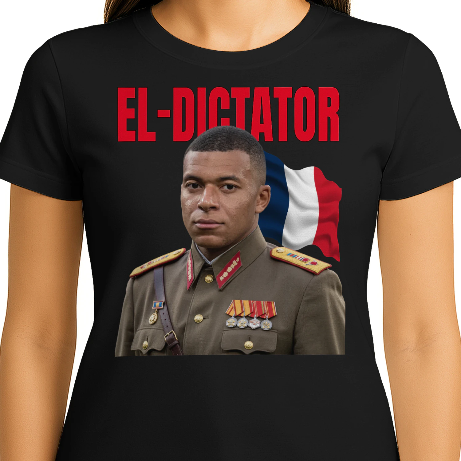 Mbappe El-Dictator Funny Football Parody Humor Fan
