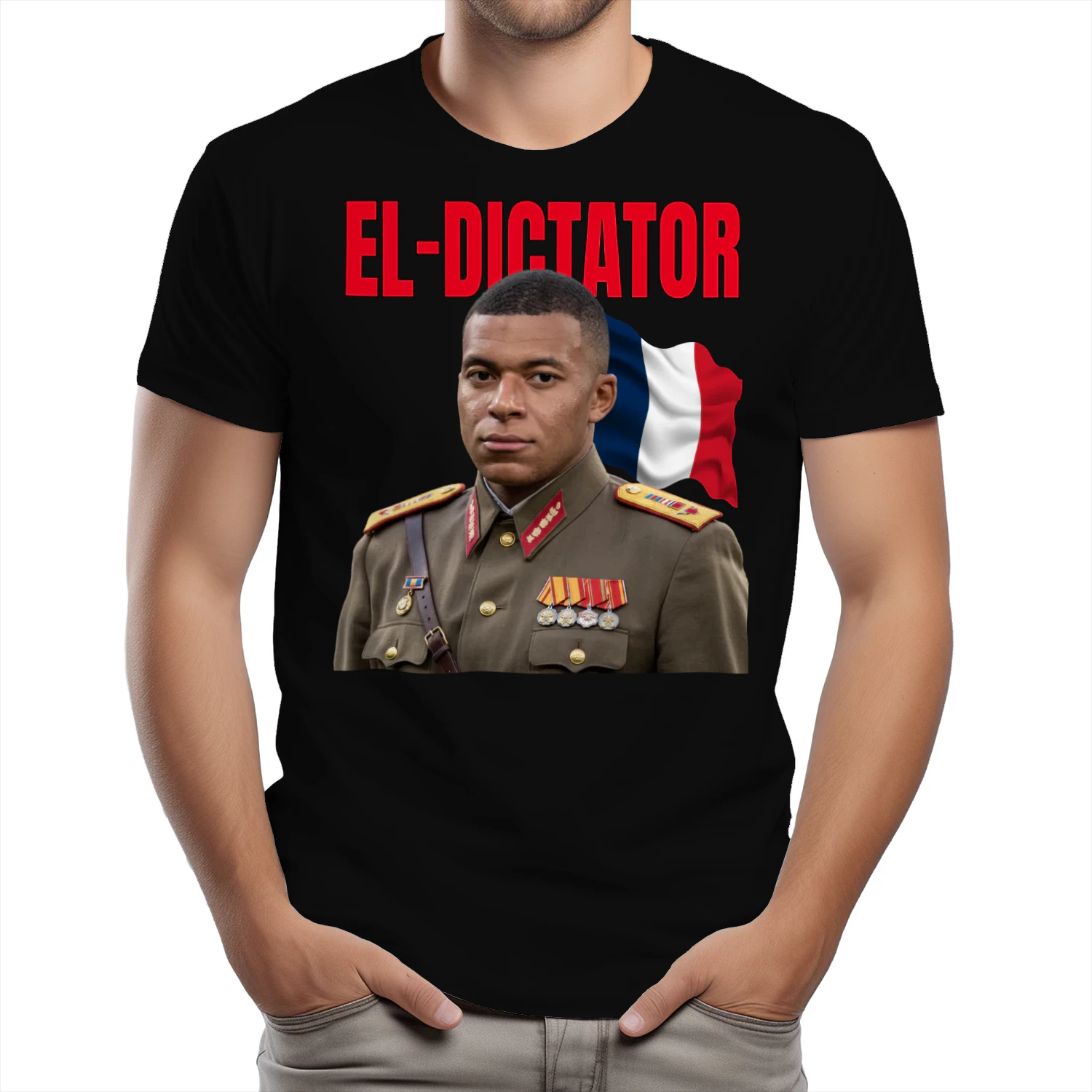 Mbappe El-Dictator Funny Football Parody Humor Fan