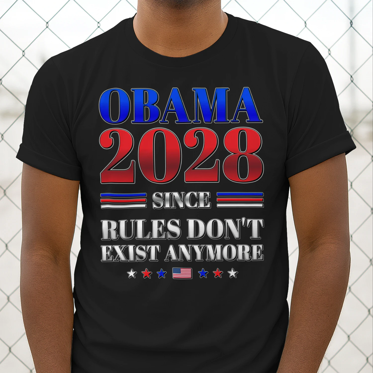 Obama 2028 Since Rules Don't Exist Anymore Political Satire Election Humor