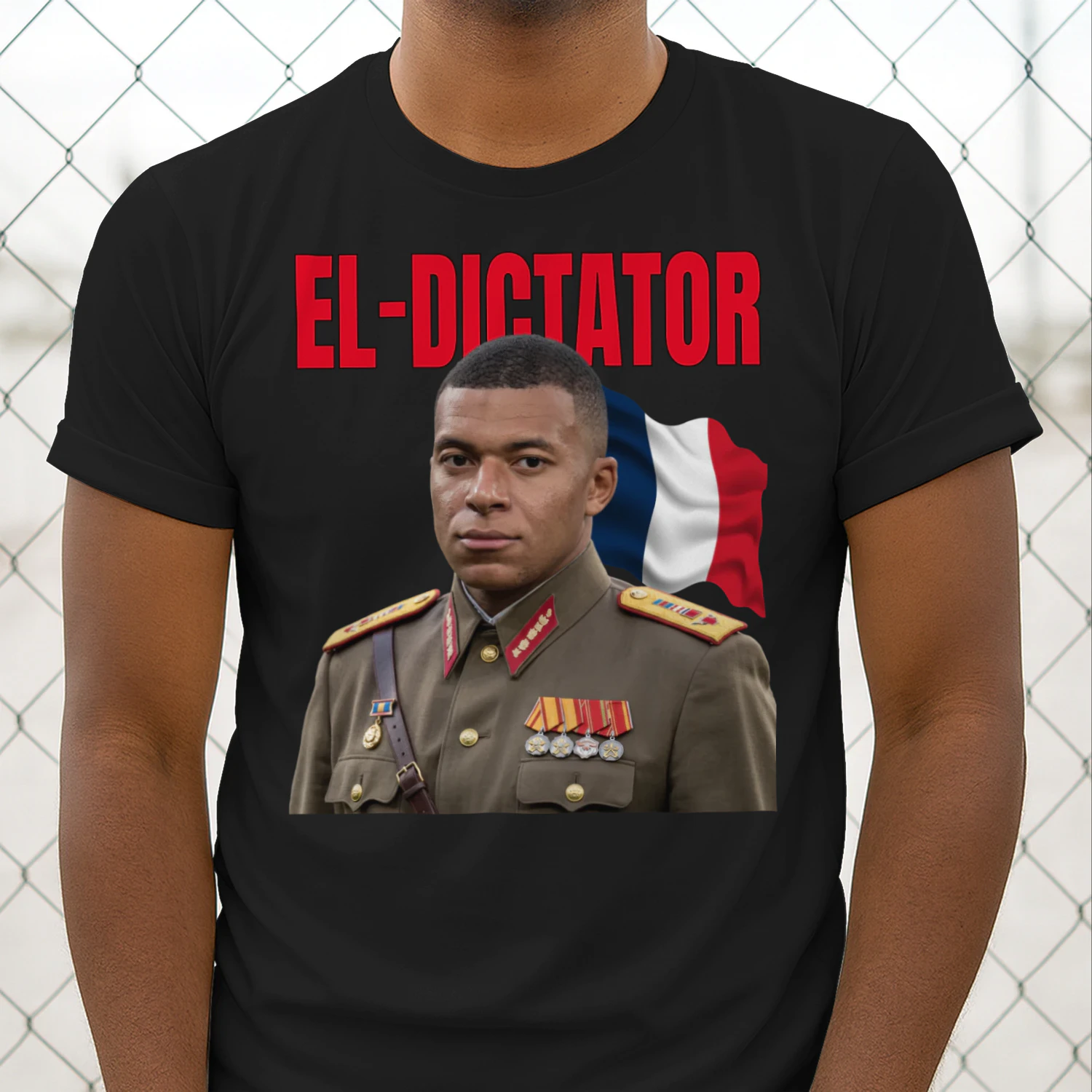 Mbappe El-Dictator Funny Football Parody Humor Fan