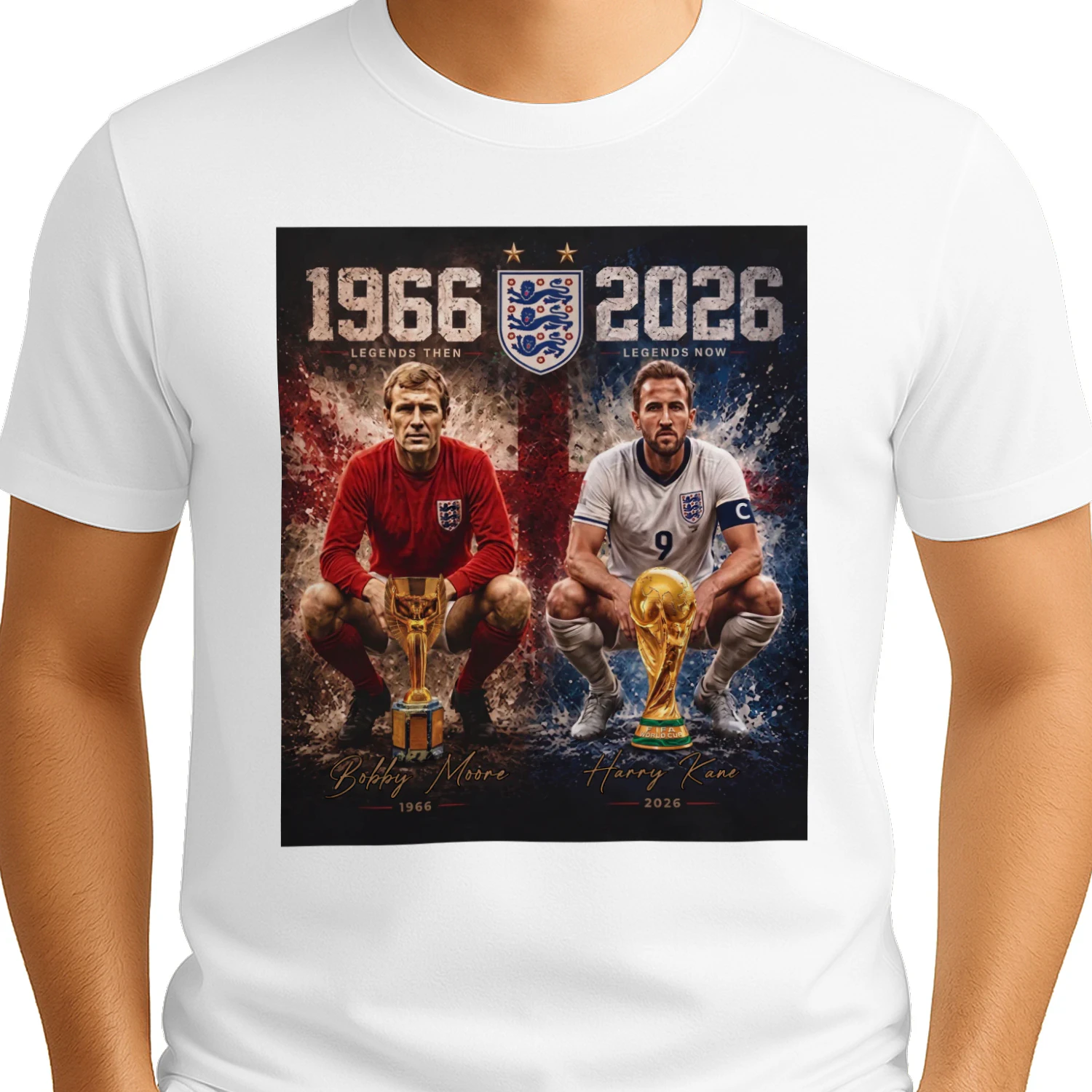 England Football Legends 1966 2026 World Cup Champions Tribute