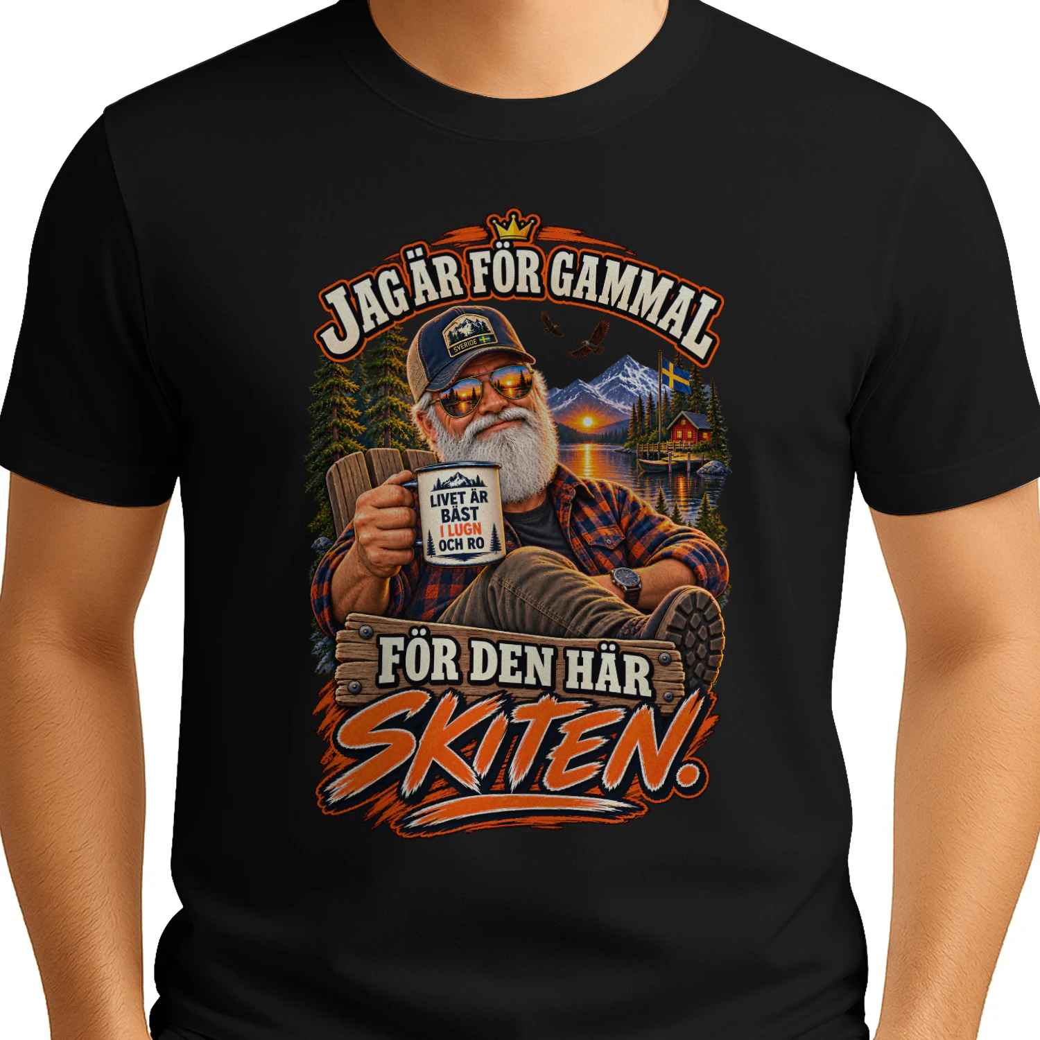 T-shirt - Livet Är Bäst Ute