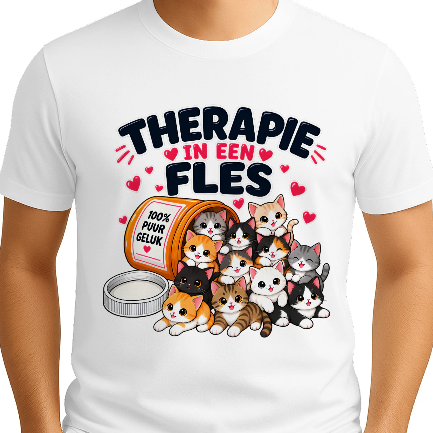 T-shirt - Katten Thérapie