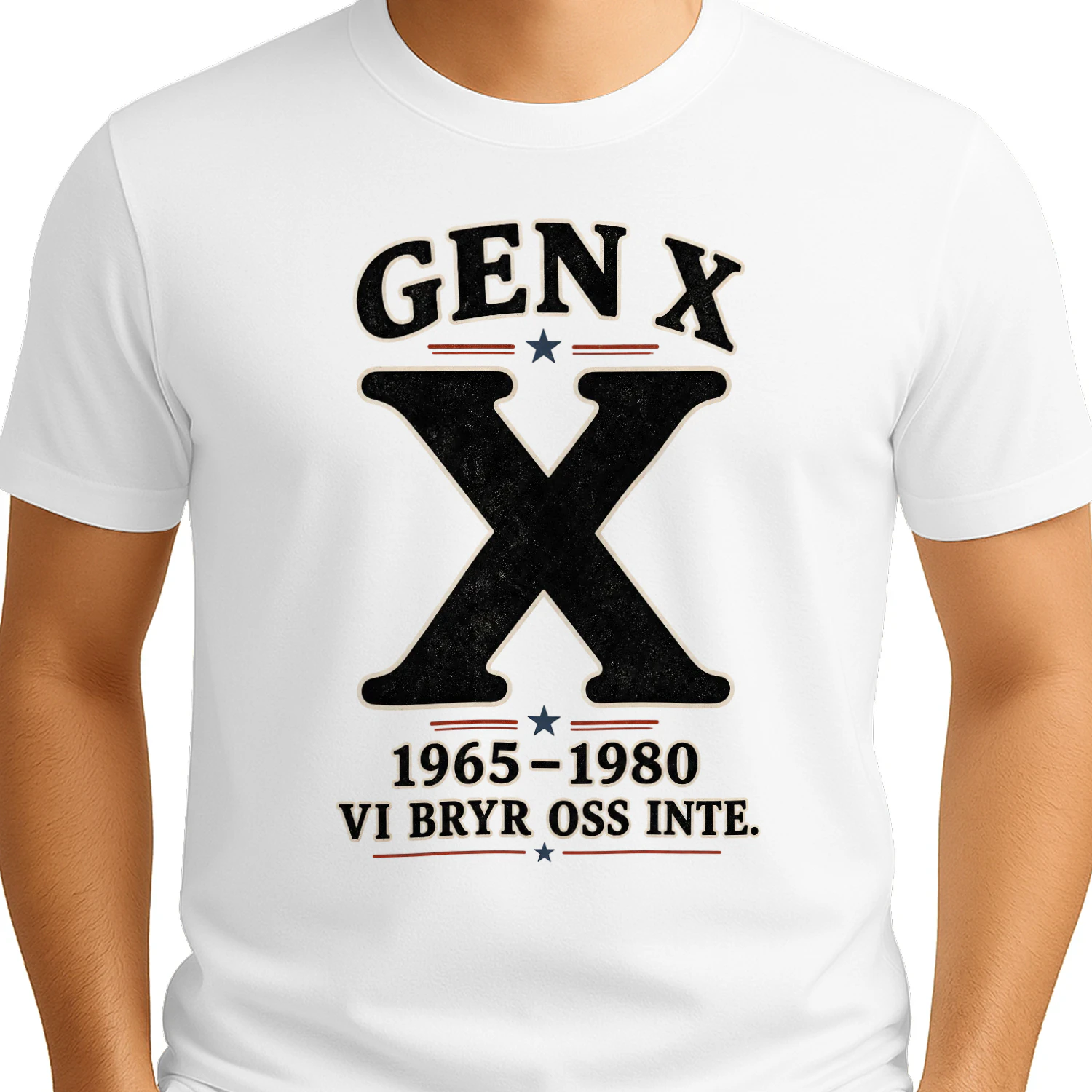 T-shirt - Gen X 1965-1980