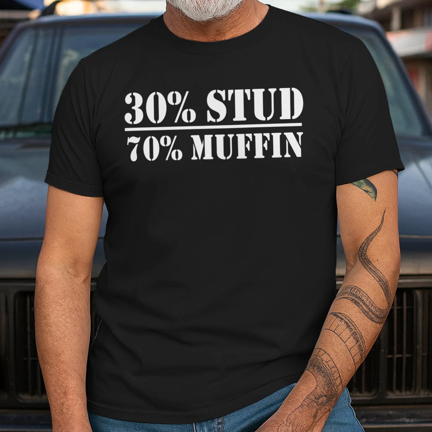 30% Stud 70% Funny Personality Pun T-Shirt