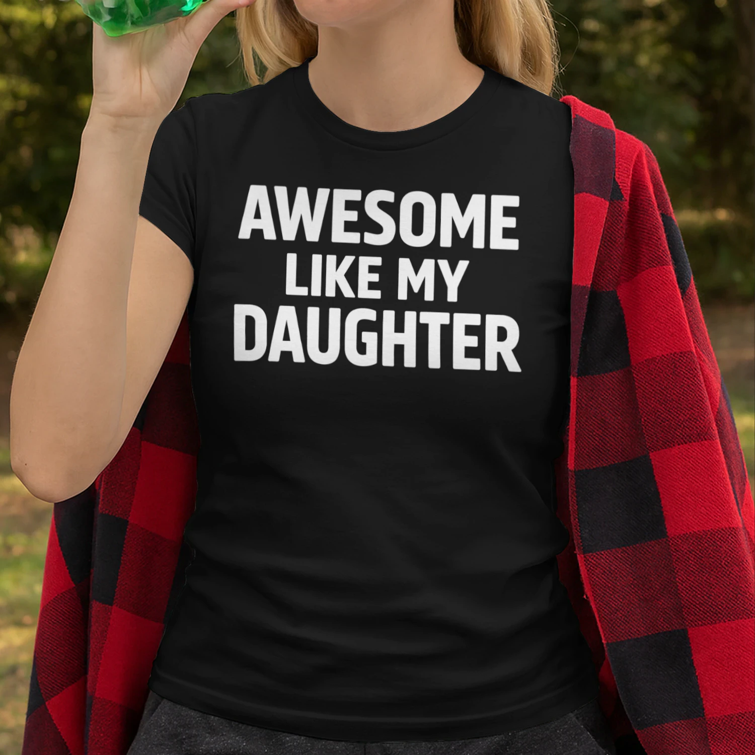 Awesome Like My Daughter Funny Dad Father's Day T-Shirt