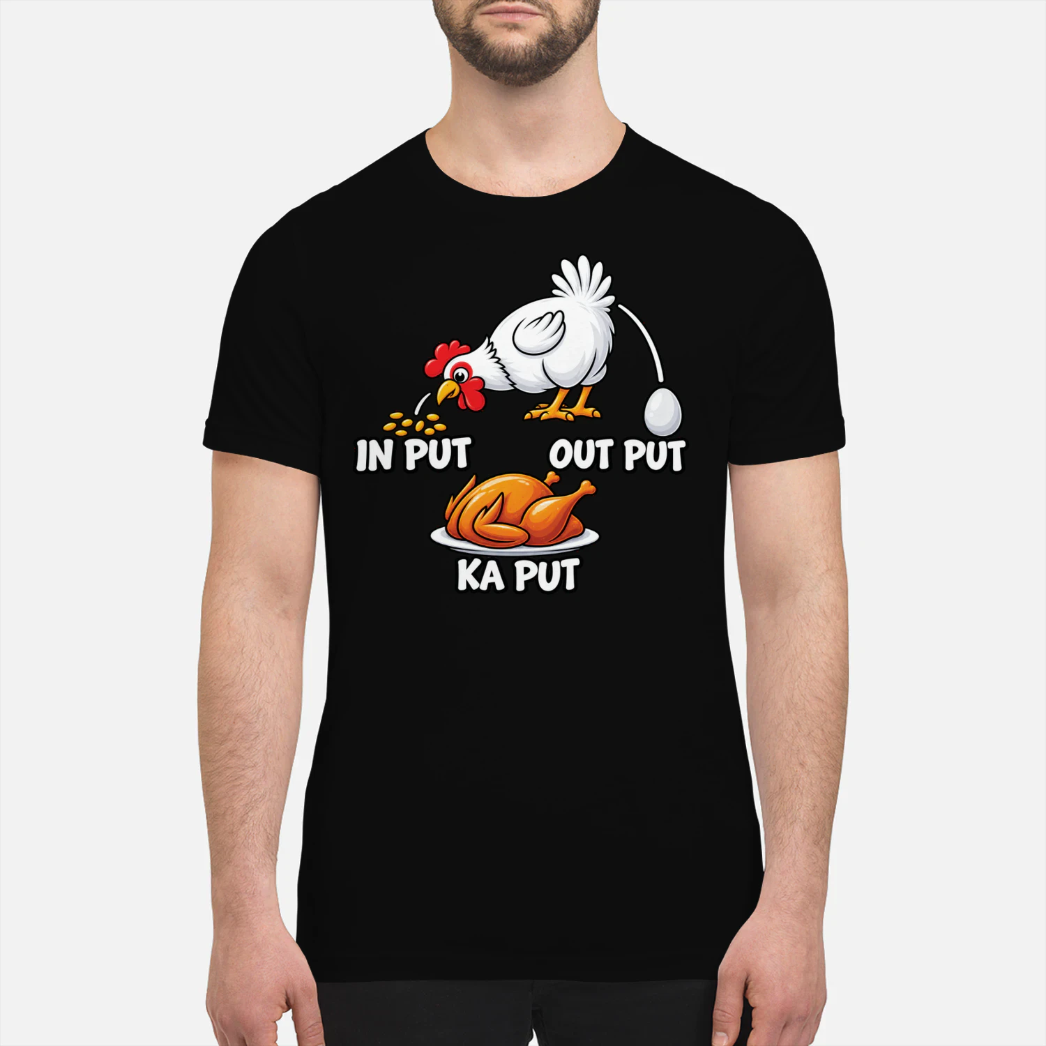Input Output Kaputt Lustiges T-Shirt