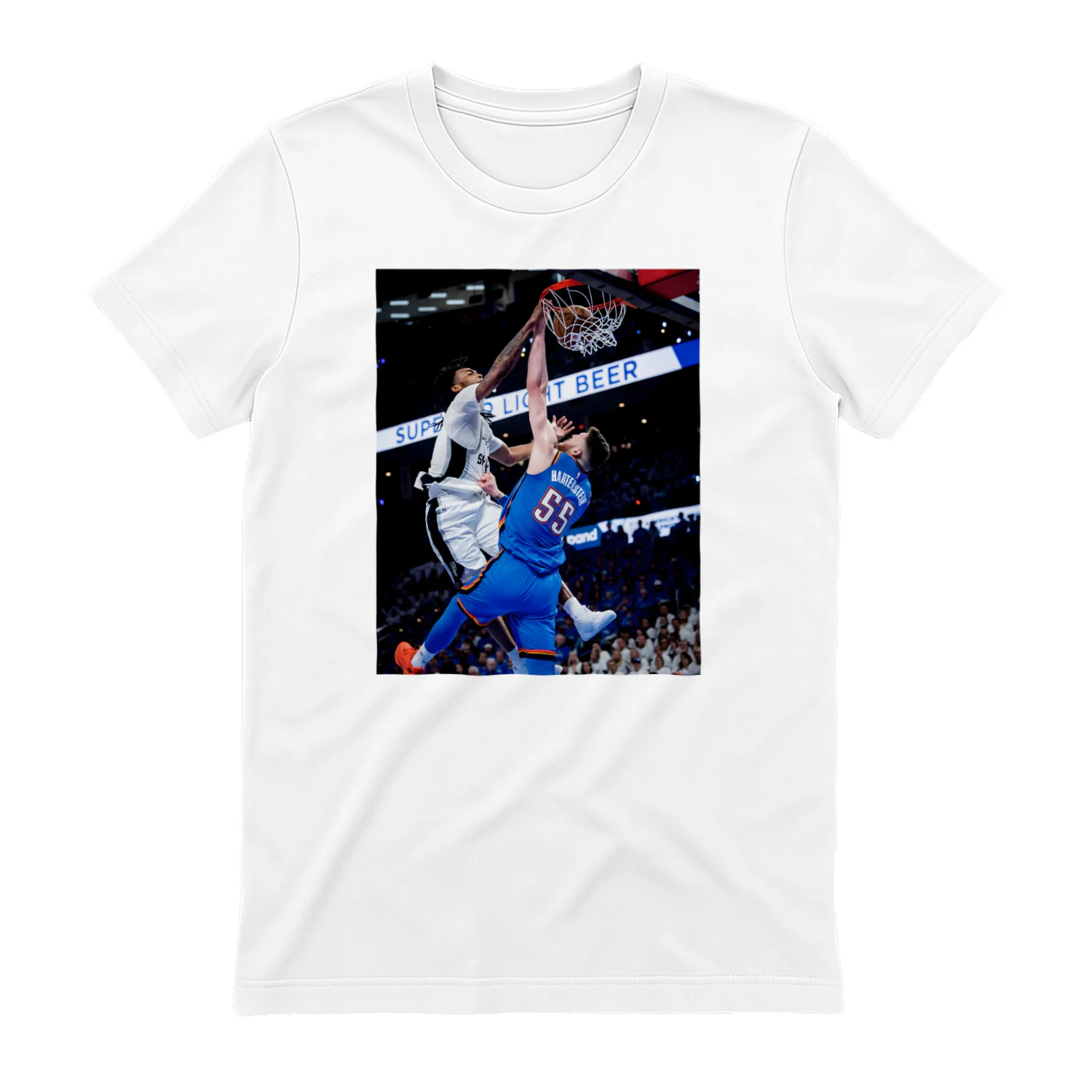 Vintage Basketball Dunk T-Shirt – Streetwear Sports Graphic Tee