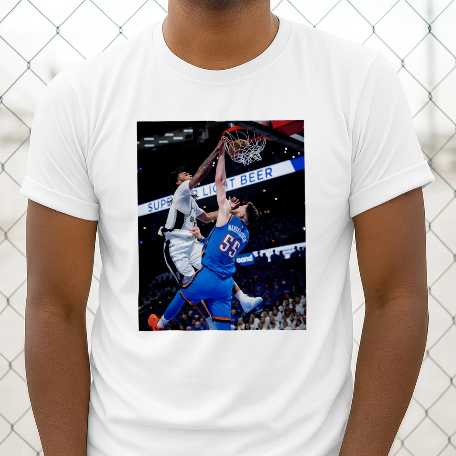 Vintage Basketball Dunk T-Shirt – Streetwear Sports Graphic Tee