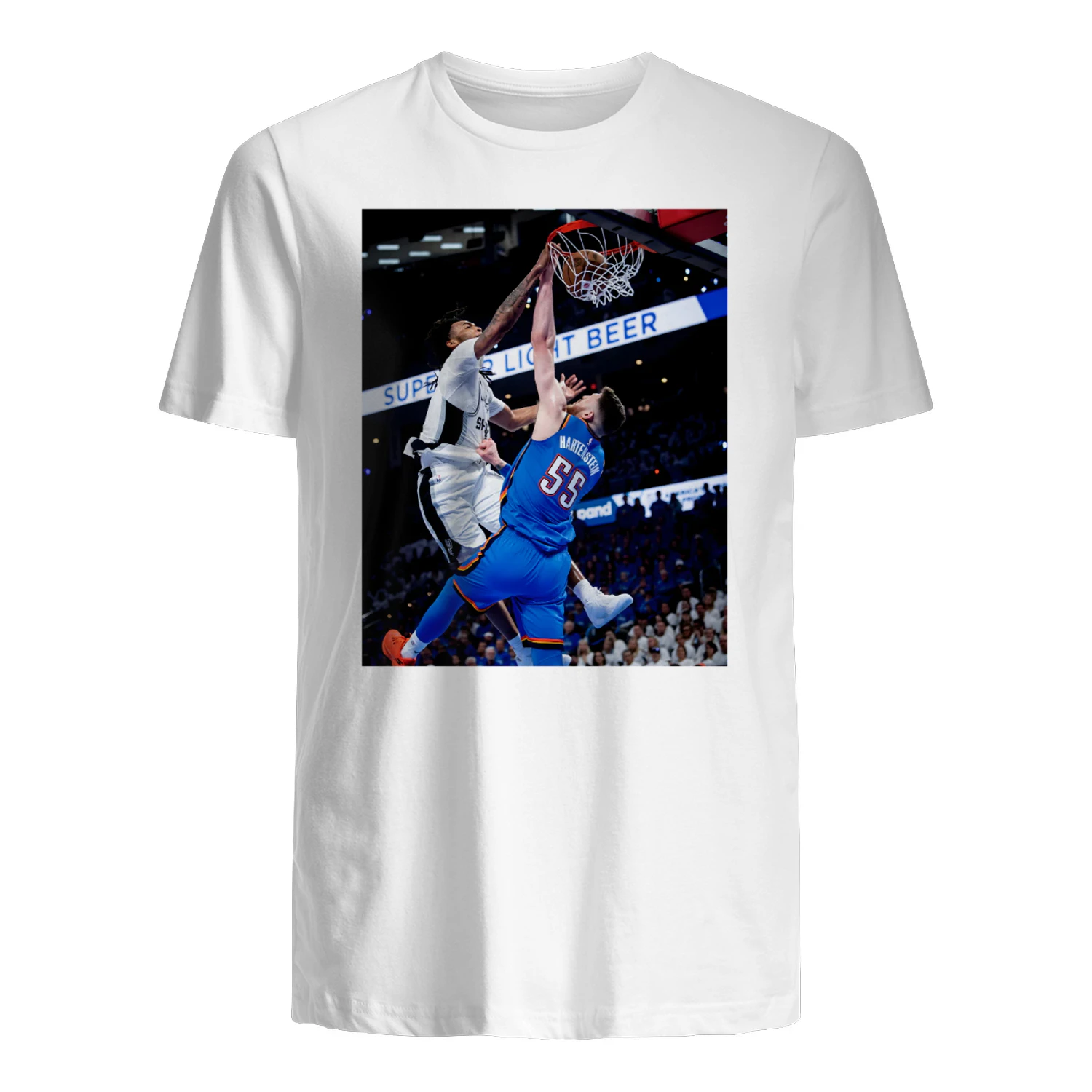 Vintage Basketball Dunk T-Shirt – Streetwear Sports Graphic Tee
