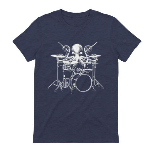Octopus Drummer – Funny Drum Kit Music Gift