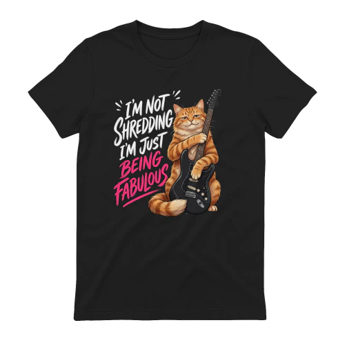 Fabulous Cat Guitarist – Funny Music Lover Gift