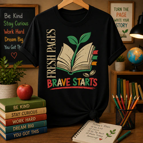 FRESH PAGES BRAVE STARTS