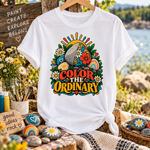 Rock Painting Classic Unisex T-Shirt – Color the Ordinary