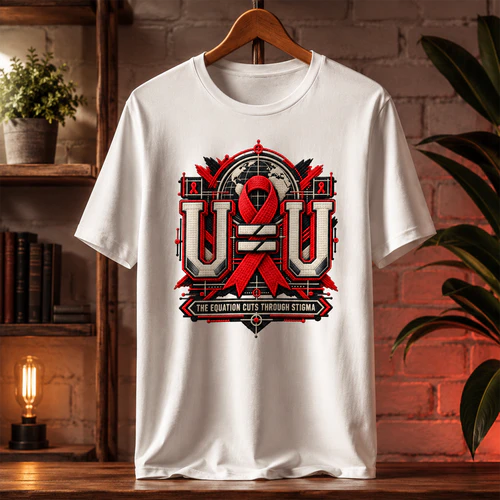 U=U SCIENCE OVER STIGMA  RED RIBBON ADVOCACY