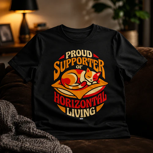 PROUD SUPPORTER HORIZONTAL LIVING
