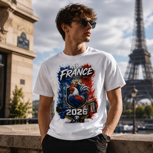 FRANCE 2026 PASSION - FIERTE - UNITE - ALLEZ LES BLEUS
