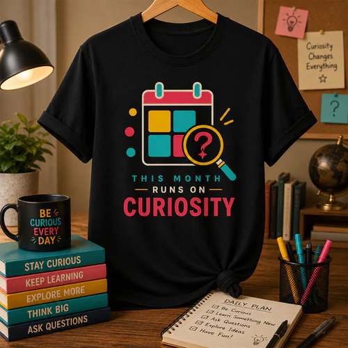 THIS MONTH RUNS ON CURIOSITY