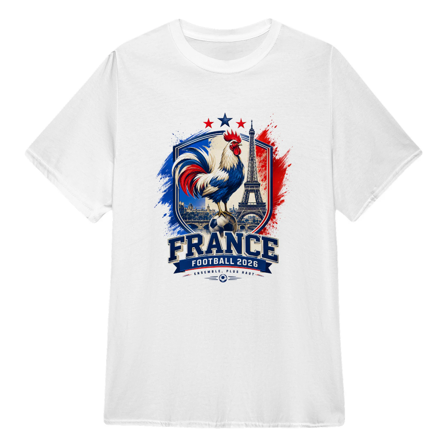 FRANCE, FOOTBALL 2026 ENSEMBLE PLUS HAUT.