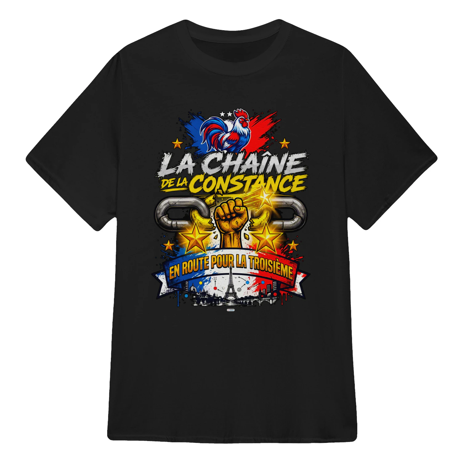 FIER SUPPORTER FRANÇAIS ESPRIT DE VICTOIRE TRICOLORE